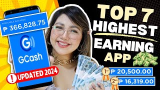 TOP 7 LEGIT AND HIGHEST EARNING APP 2024  I EARNED P20500 IN 1 APP WITH OWN PROOF GCASH amp PAYPAL [upl. by Lust]