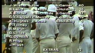 Classic fast bowling  Michael Holding at MCG 1979 [upl. by Ruiz]