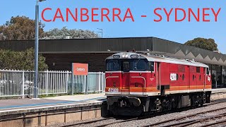 CabView Canberra to Sydney 4K REALTIME [upl. by Boote941]