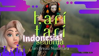 Cantik Tari Kreasi Nusantara – Hari Tari Sedunia REACTION [upl. by Eberhard]