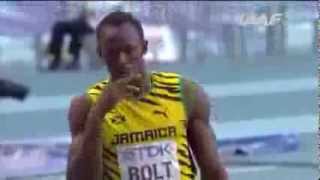 Mens 200m Final  IAAF World Championships Moscow 2013 [upl. by Nodnil532]