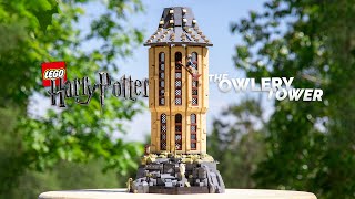 LEGO Hogwarts Owlery Tower From HARRY POTTER  Custom LEGO Hogwarts MOC [upl. by Scheer]