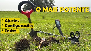 O MELHOR DETECTOR DE METAIS 2024  Para pesquisa de Ouro prata joias tesouros reliquias [upl. by Ayn]