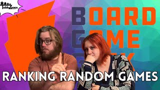 Ranking Random Games On Board Game Geek [upl. by Idnib]