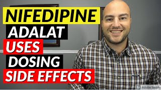 Nifedipine Adalat  Uses Dosing Side Effects  Medication Review [upl. by Animehliw]