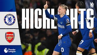 Chelsea 22 Arsenal  HIGHLIGHTS  Premier League 202324 [upl. by Ahsiri266]