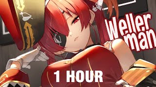 Nightcore  Wellerman 1 HOUR [upl. by Nelyaw]