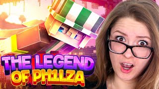 Normies React To The Legend of Philza King of Hardcore Minecraft [upl. by Litsyrk]