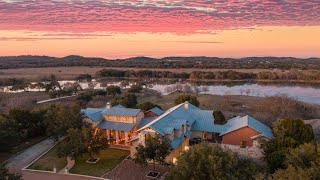 55Acre Texas Lakefront Home For Sale in Boerne TX  Estate Near San Antonio [upl. by Ern]