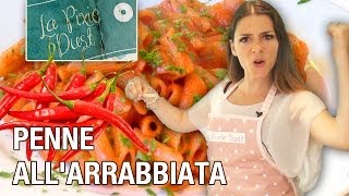 Penne allArrabbiata  The Angry Penne  Italian Pasta Recipes [upl. by Wirth]