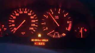 BMW E39 528i acceleration 0100 [upl. by Udall]