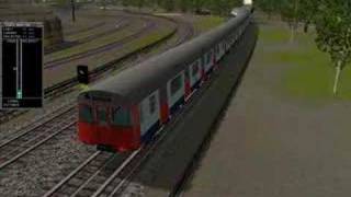 London Underground  District Line  MSTS [upl. by Eugenius]