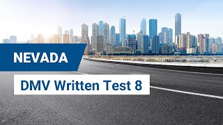 2024 Nevada DMV Written Test 8 [upl. by Arimihc]