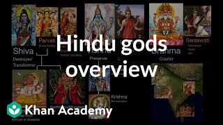 Hindu gods overview  World History  Khan Academy [upl. by Ecinehs]