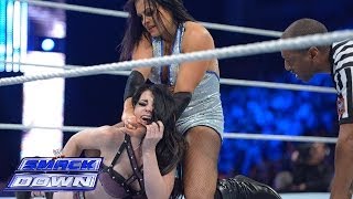 Paige vs Aksana SmackDown April 18 2014 [upl. by Heurlin]