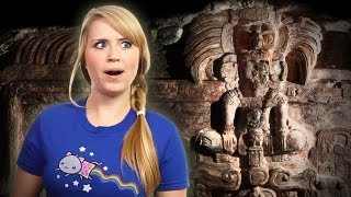 Ancient Mayan Carving Found [upl. by Ycaj]