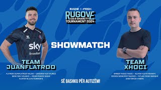 SHOWMATCH Team JuanFlatroo vs Team Xhoci  Rugove CS2 Charity Tournament 2024 [upl. by Etam367]