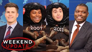 Weekend Update ft Kenan Thompson Marcello Hernández and Season 49 Finale Joke Swap  SNL [upl. by Hubbard]