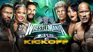 WrestleMania XL Kickoff Feb 8 2024 [upl. by Ecinahs]