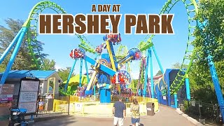 A DAY AT HERSHEY PARK [upl. by Baptlsta]