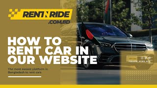 How to Rent car in Dhaka  RentNRide [upl. by Yendirb735]