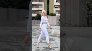 🛒 🛍️ Top Trending White Legging Sets For Stylish Girls fashion style trending [upl. by Donalt]