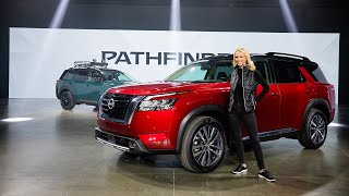 2022 Nissan Pathfinder LIVE Walkaround amp Review [upl. by Sakiv928]