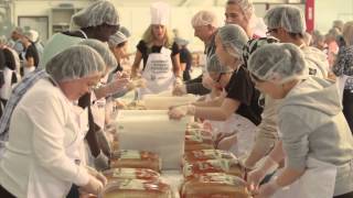 Cenovus amp Youth Centrals Sandwich GUINNESS WORLD RECORD attempt [upl. by Krishna520]