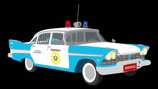 Vintage Police Siren 1950s  1970s [upl. by Ycats]