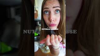 🇬🇧🇫🇷 Nutella mousse recipe 🌰🤎 [upl. by Agata]