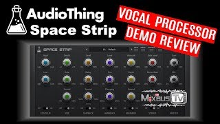 AudioThing Space Strip Vocal Processor Review Demo  Vocal Effects Doubler Ambient FX [upl. by Naman]