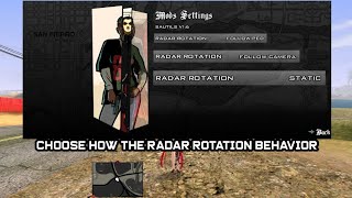 GTA SA Android Radar Rotation 20  Plugin [upl. by Ainala42]