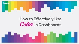 How to Effectively Use Color in Dashboards [upl. by Darrick]