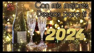 Feliz año 2024 Año Nuevo dedicatoria para año nuevo [upl. by Atworth]