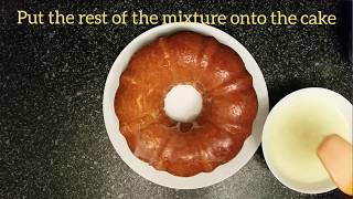 How to make a LEMON BUNDT CAKE [upl. by Darrej]