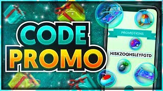 COMMENT AVOIR amp UTILISER UN CODE PROMO  TUTO ASTUCE POKÉMON GO [upl. by Nnylodnewg]