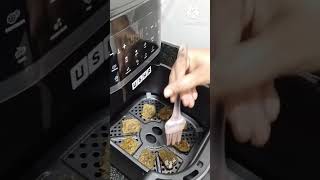 Air fryer recipe 😊Airfryerdish😊Aloo vadi fry in Airfryer food cooking airfryer airfryerlovers [upl. by Pirozzo606]