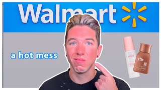 Can I Build A WALMART Skincare Routine [upl. by Victoir596]