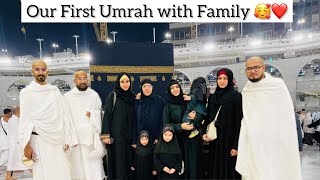 Our first Umrah together with Family ❤️  Umrah 2024 [upl. by Evangelia]