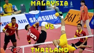 Sepak Takraw  Team Malaysia shocked the Team Thailand  Finals Match  2015 [upl. by Annayd920]