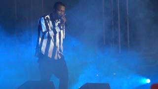 FRANK OCEAN quotNovacanequot Live  Bråvalla Festival June 28 2013 [upl. by Ronyam]