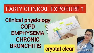 Clinical physiology 1COPD  EARLY CLINICAL EXPOSUREmbbs [upl. by Whallon784]