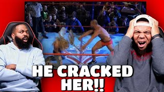 INTHECLUTCH REACTS TO Pro Wrestling Try Not to Wince or Look Away Challenge 12 [upl. by Herrle]