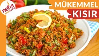 6 KİŞİLİK MUKEMMEL KISIR TARİFİ  Yedikçe yiyeceksiniz [upl. by Milissa]