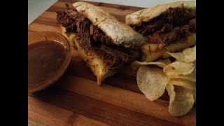 CLEARLY CANADIAN  BEEF DIP AU JUS French Dip Slow Cooker Recipe [upl. by Esinart364]