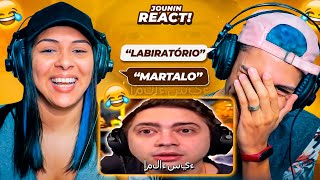 MUITO ENGRAÇADO 😂 ALANZOKA E SUA BELA DICÇÃO  React em Casal 🔥😂 [upl. by Nho]