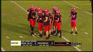 Indian Valley vs Ridgewood  High School Football  Big Time Sports Ohio LIVE [upl. by Anne-Marie]