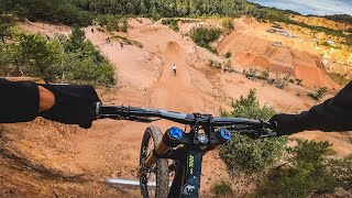 RIESIGE FREERIDE MTB Line Audi Nines 2021 [upl. by Swanhildas]