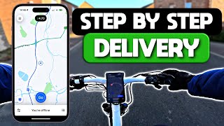 How to deliver Uber Eats STEP BY STEP  Delivery App Tutorial 2023 [upl. by Ahsenyt]