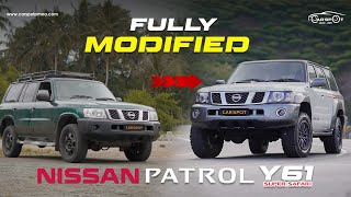 Nissan Patrol Y61 Fully Modified  Detailed video  Malayalam  Kerala  Malappuram  automobile [upl. by Volnay]